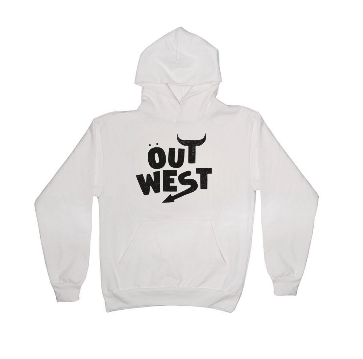 OW' LODED HOODIE WHT